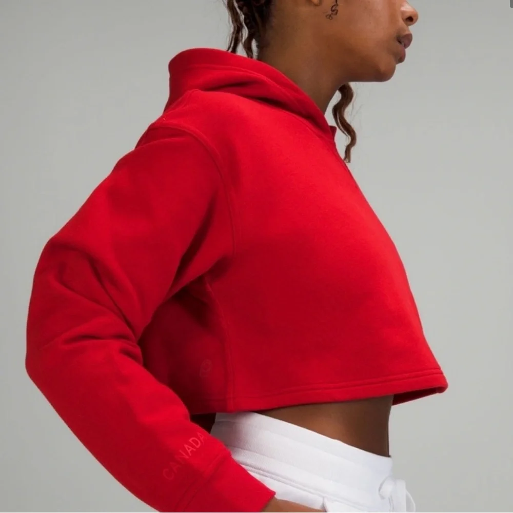Lululemon Olympic Team Canada All Yours
Red Cropped Hoodie - Picture 2 of 9
